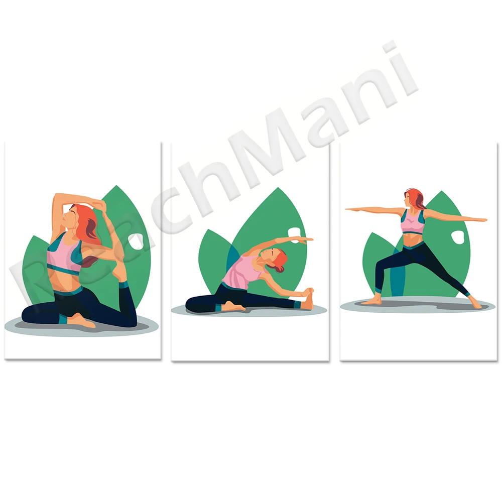 Yoga Fitness Quotes - Poster Yoga con Citazione 'Inhale Exhale',