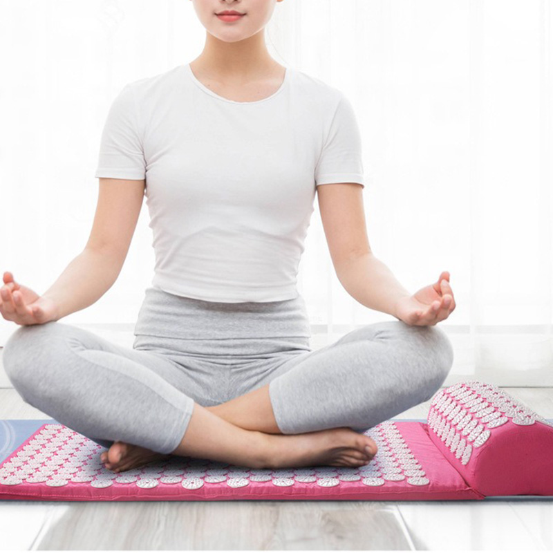 Yoga And Fitness Mat - Tappetino per Agopressione Shakti con Aghi,