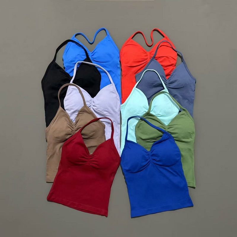 Yoga Mat For Fitness - Top sportivi da palestra Canotta da