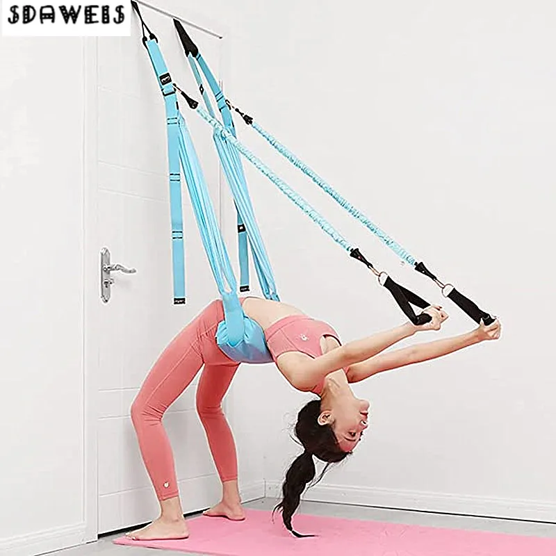 Stretch Strap Yoga - Cinghia per Yoga aerea regolabile porta