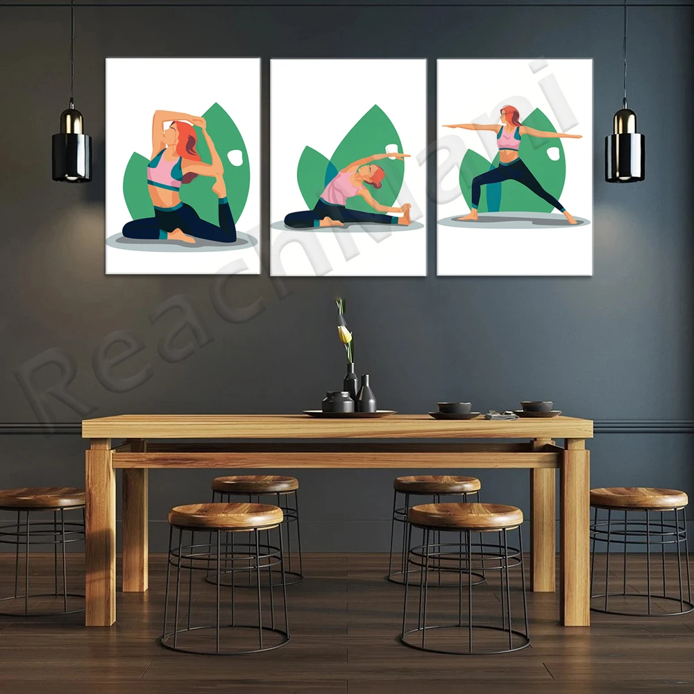 Poster Yoga con Citazione 'Inh - Yoga Fitness Quotes recensione e prezzo