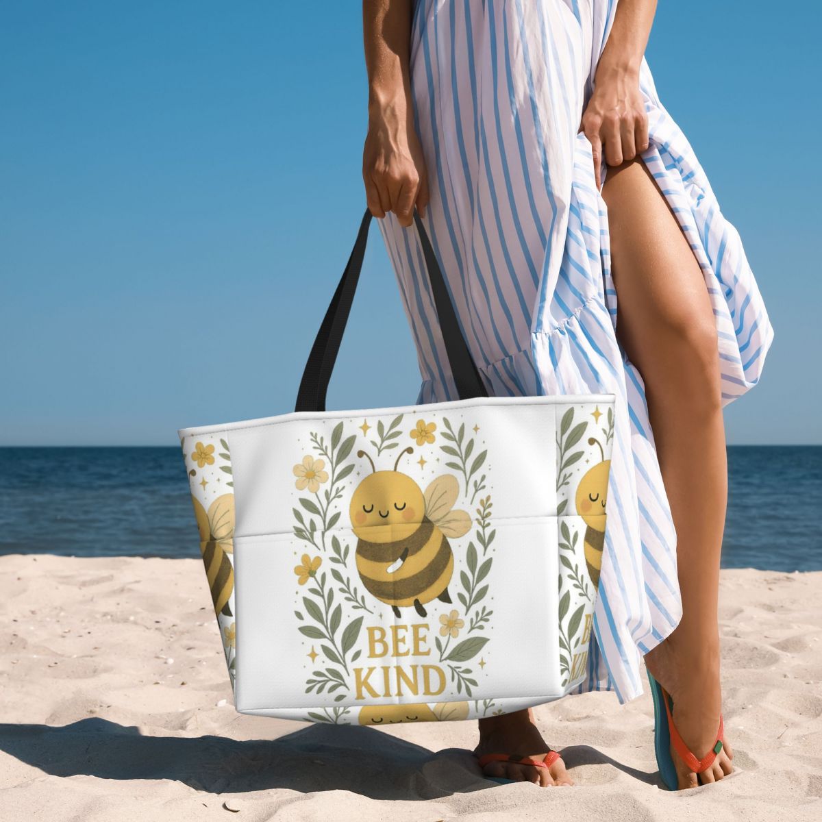 Bee Kind Cute Bumblebee Floral - Yoga Fitness Quotes recensione e prezzo