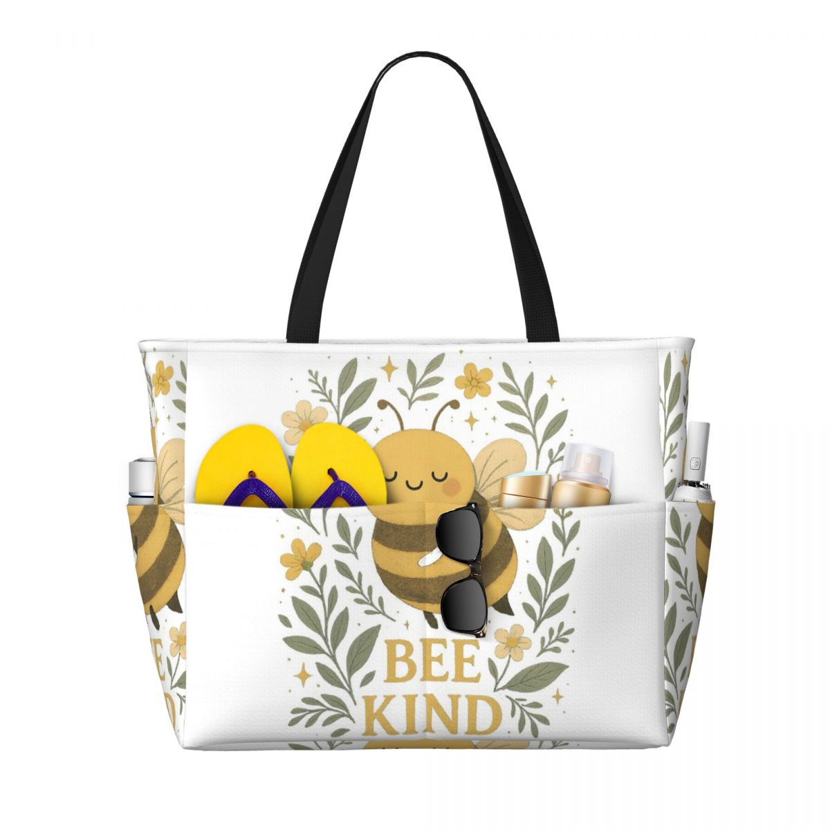 Bee Kind Cute Bumblebee Floral - Yoga Fitness Quotes recensione e prezzo