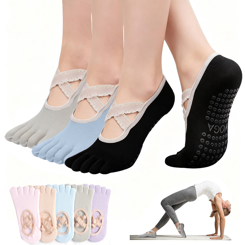 Calzini Antiscivolo da Donna p - Yoga Fitness Pilates recensione e prezzo