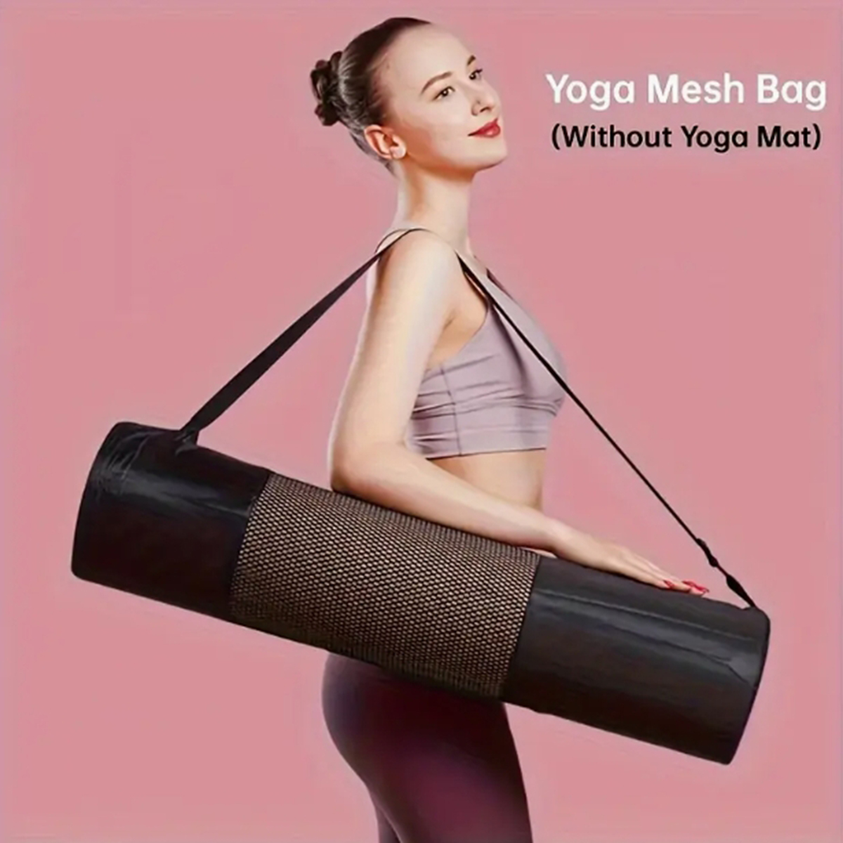 1 borsa in rete per riporre il - Yoga And Fitness Mat recensione e prezzo