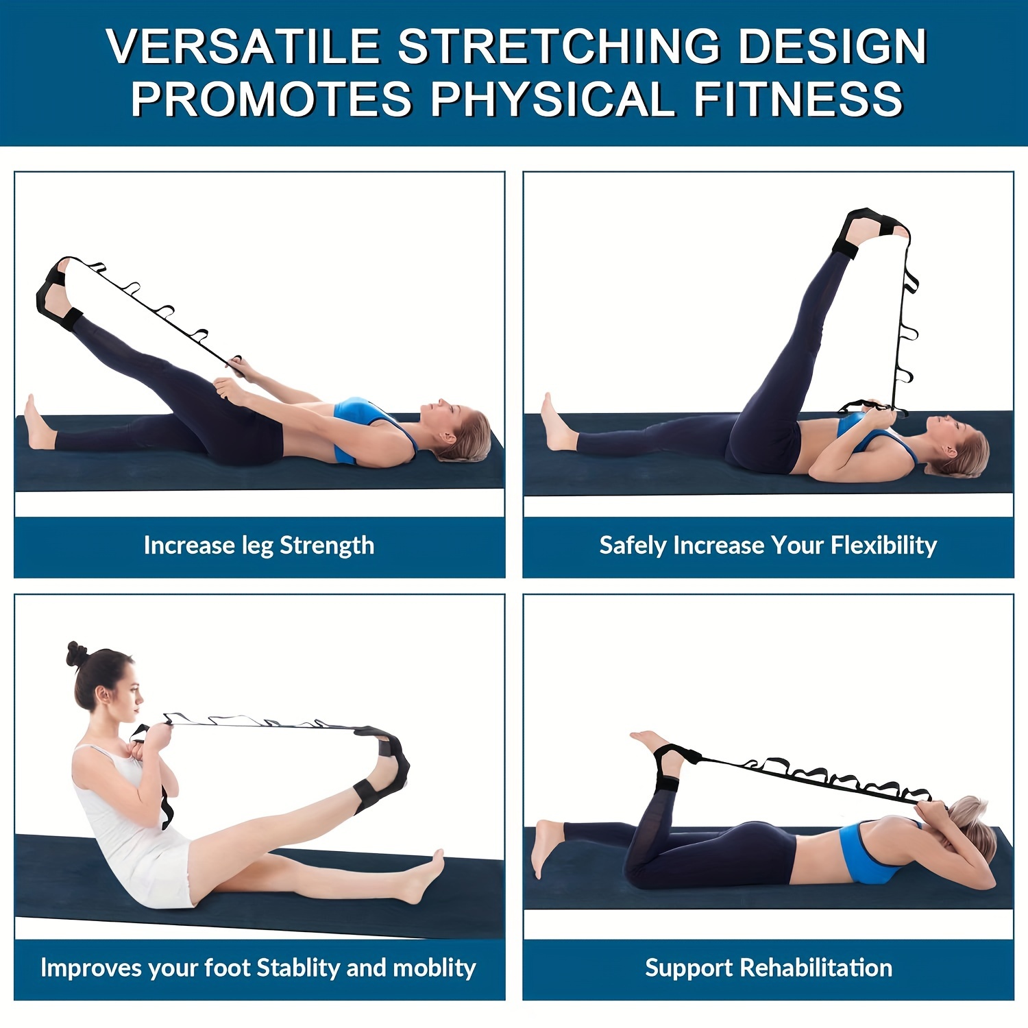 Cinghia Segmentata per Yoga e  - Stretch Strap Yoga recensione e prezzo