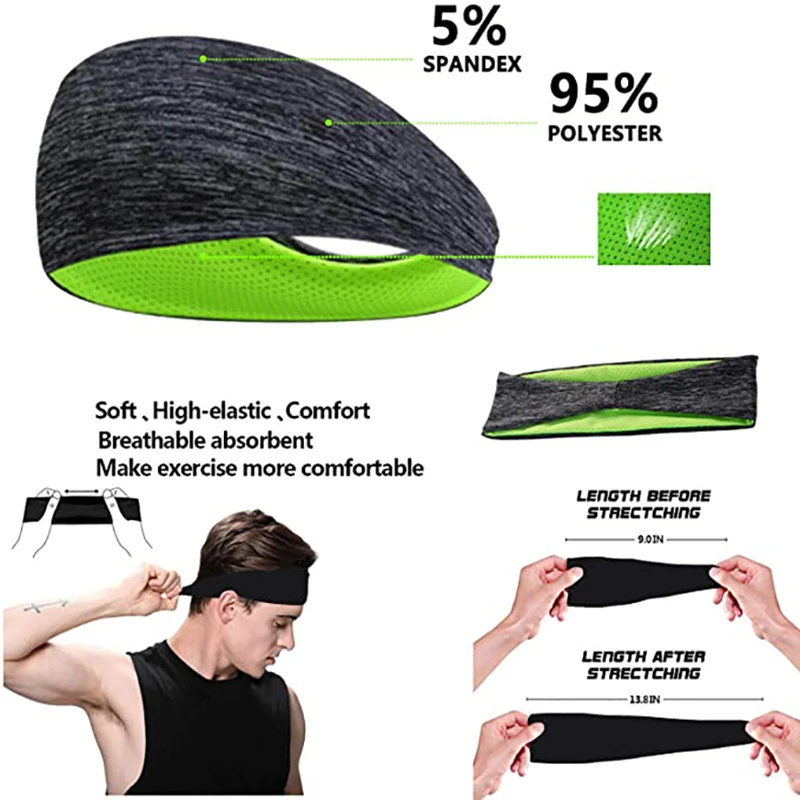 3PCS Fascia per il sudore per  - Stretch Strap Yoga recensione e prezzo