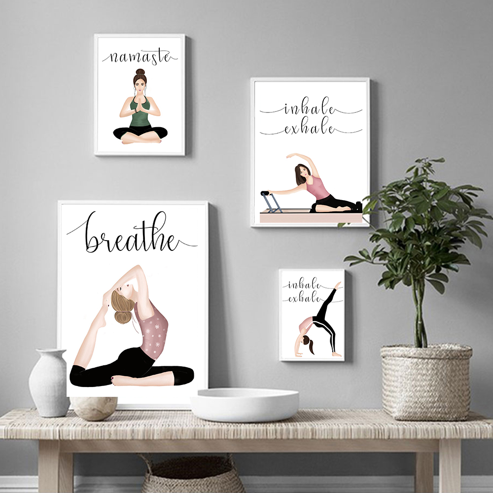 Inspira Esagire Citazione Yoga - Yoga Fitness Quotes recensione e prezzo