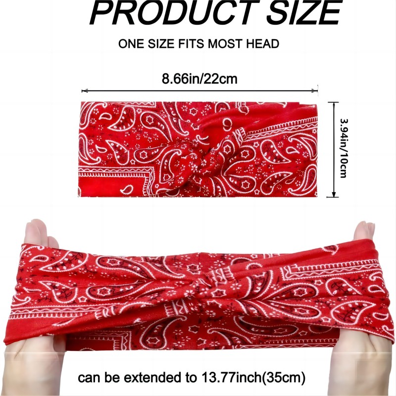 Fascia per capelli Paisley con - Stretch Strap Yoga recensione e prezzo