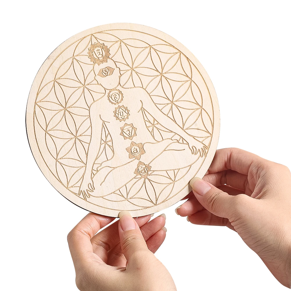 15CM Incisione Laser 7 Chakra  - Yoga And Fitness Mat recensione e prezzo